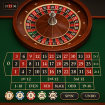 RoyalGame - European Roulette Table Game - Classic Casino Experience